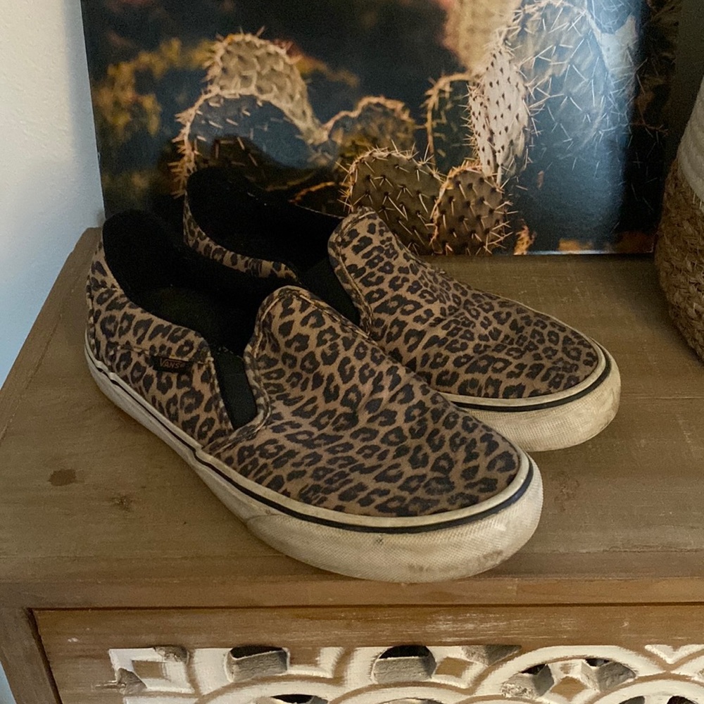 Leopard Print Vans
